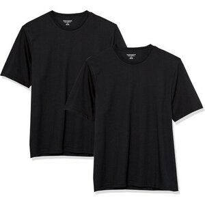 Amazon Essentials Men's XL Regular-Fit Short-Sleeve Crewneck T-Shirt, Pack of 2